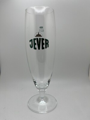 Rastal Beer Glass JEVER PILSENER W/ Stem  0.3 L Hard To Find 7-1/2  Tall Germany