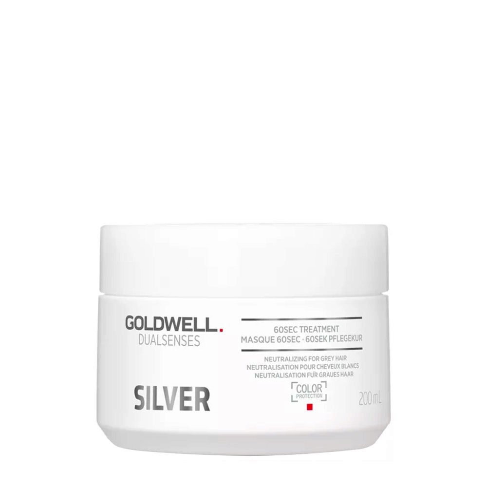 Goldwell Dualsenses Silver 60s Treatment 200ml maschera antigiallo capelli grigi