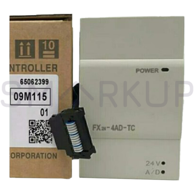 #ad New In Box MITSUBISHI FX2N 4AD TC FX2N4ADTC Analog Thermocouple Input Module $126.49