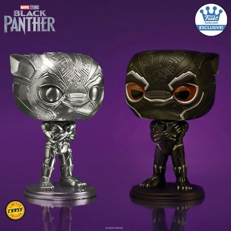 Funko Pop Die Cast Black Panther Chance Of Chase New & Sealed - image 4 of 4