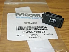 ~NEW PACCAR KENWORTH  "DOME LIGHT"  DASH INSERT INDICATOR LAMP ID~ P54-1032-33