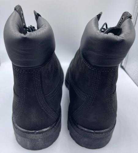 Timberland Men's Premium 6-In Waterproof Boot-Black Nubuck 8M - Picture 1 of 5