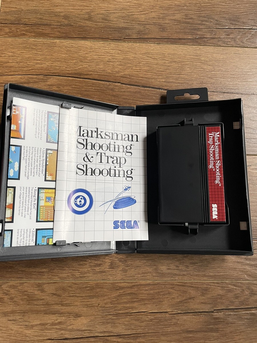 Marksman Shooting/Trap Shooting (Sega Master, 1987) Complete In