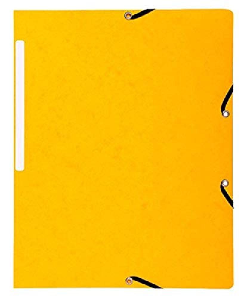 (TG. Lot de 10) Exacompta 55419E Gelb folder - folders (Gelb, A4, Landscape/Port