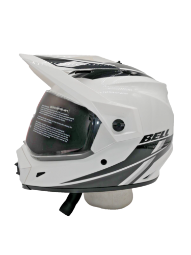 Bell MX-9 Adventure MIPS Helmet Alpine Gloss White/Black Size Large