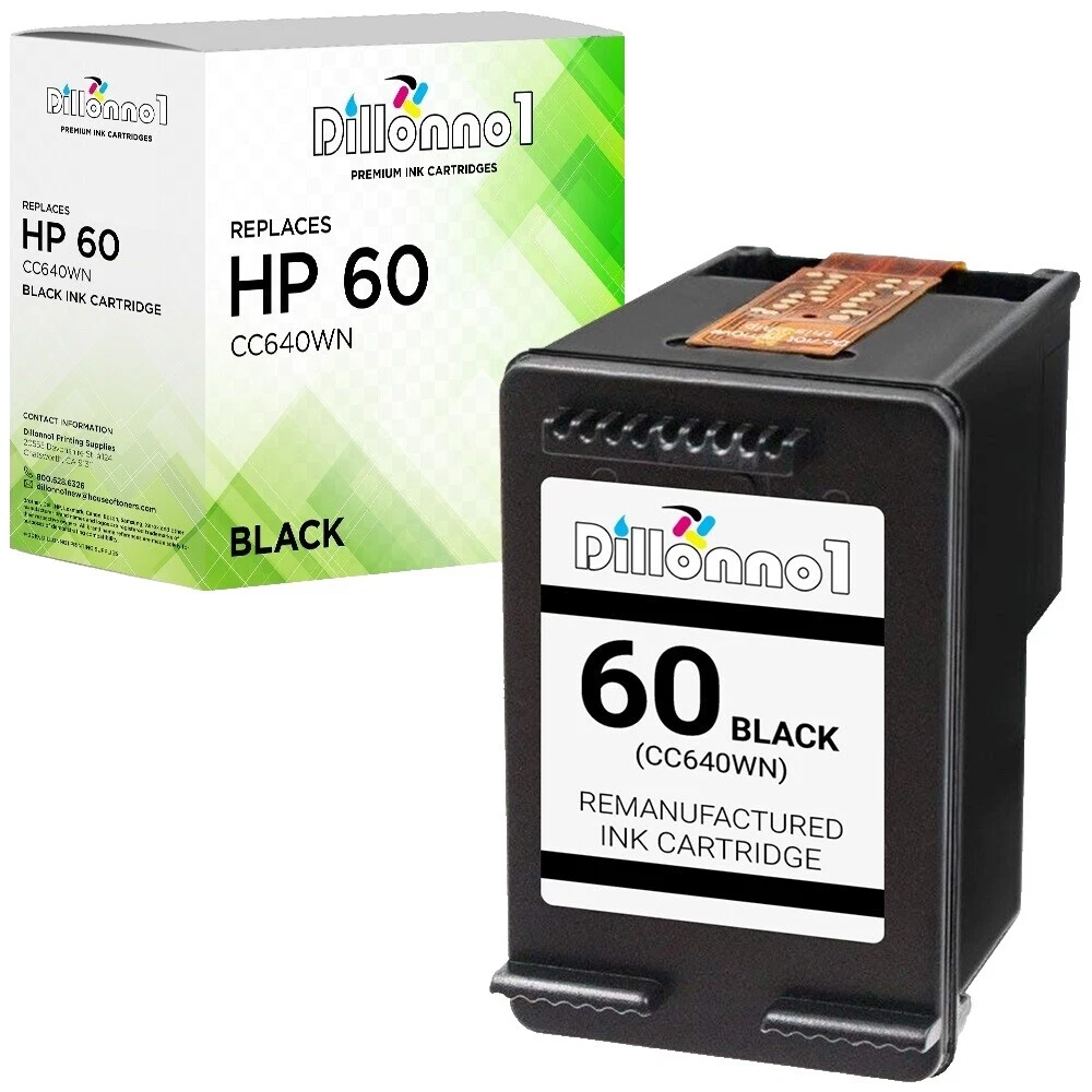 Cartuchos de Tinta de impresora HP 60 Remanufactured