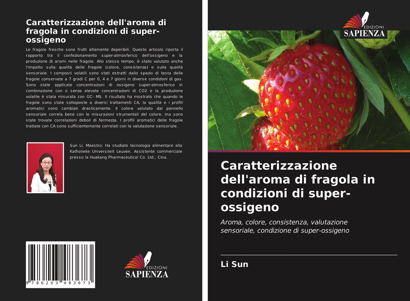 Thumbnail - Li Sun | Caratterizzazione Dell'aroma Di Fragola In Condizioni Di