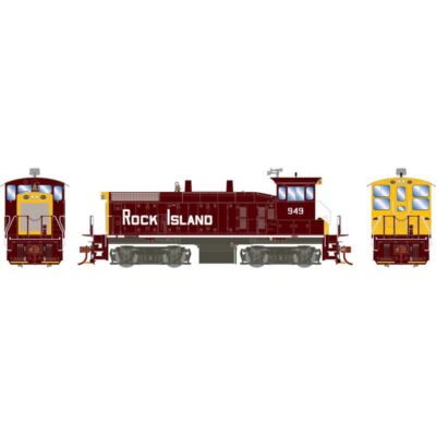 Athearn HO SW1500 w/DCC & Sound, Rock Island #949