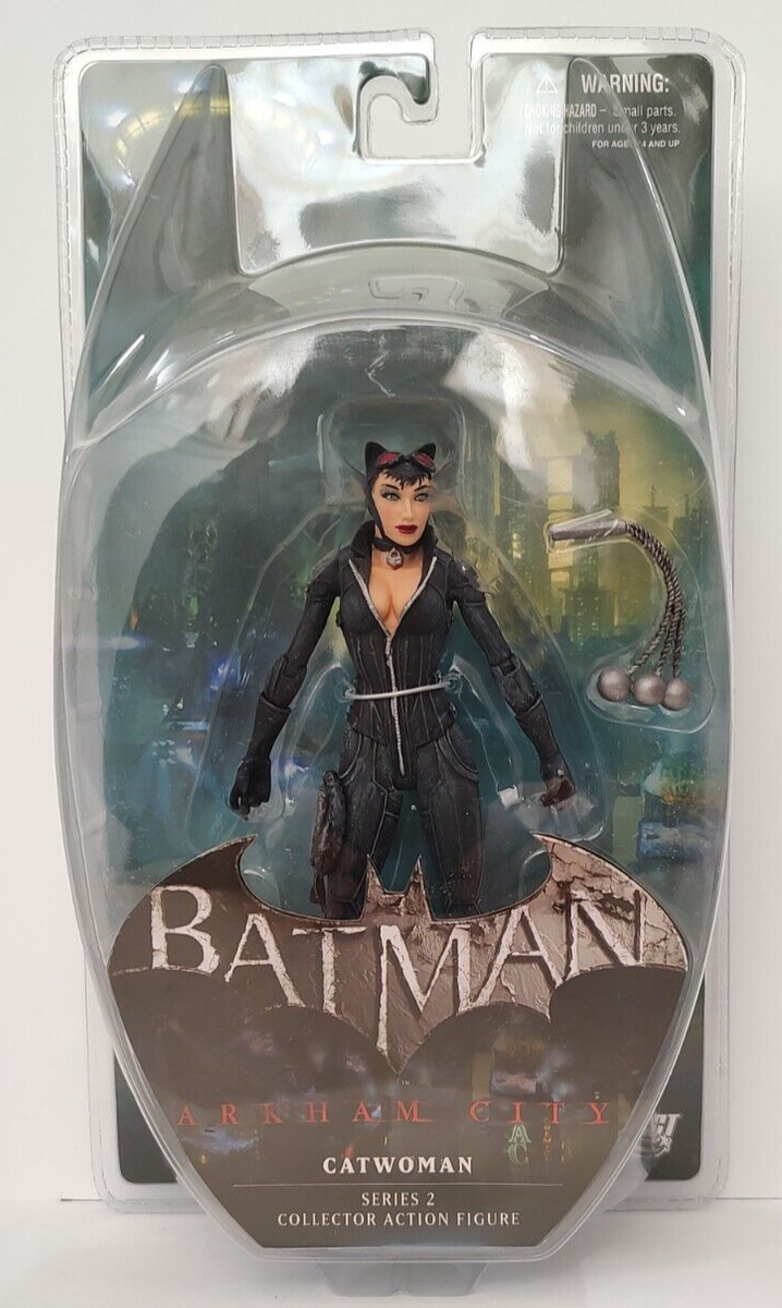 DC ユニバース ARKHAM CITY バットマン＆キャットウーマンフィギュア DC DIRECT BATMAN ARKHAM CITY CATWOMAN SERIES 2 ACTION FIGURE NEW