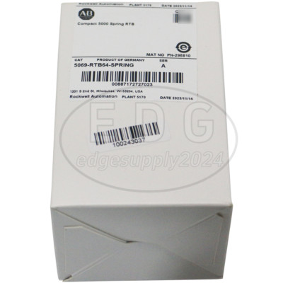 5069 Rtb4 Spring NEW Allen Bradley 5069-RTB64-SPRING Compact 5000 Spring RTB ...