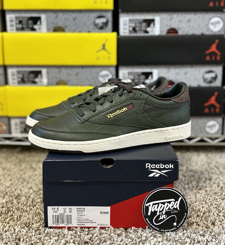 Reebok CLUB C 85 x BODEGA • Range Green White • H03355 Reebok CLUB C 85 x BODEGA • Range Green White • H03355
