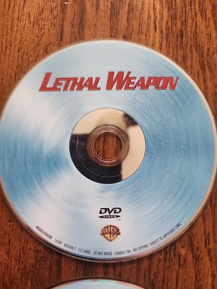 Lethal Weapon 1-4 Collection Discs Only Foto 2 de 4