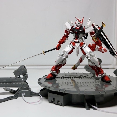 9.5" Rotating Stand Base for Gundam 1/144 1/60 1/100 RG PG MG model USB LED - Picture 10 of 14