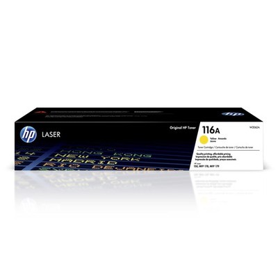 HP 116A Yellow Toner Cartridge for Color Laser Printers 700 Page Yield