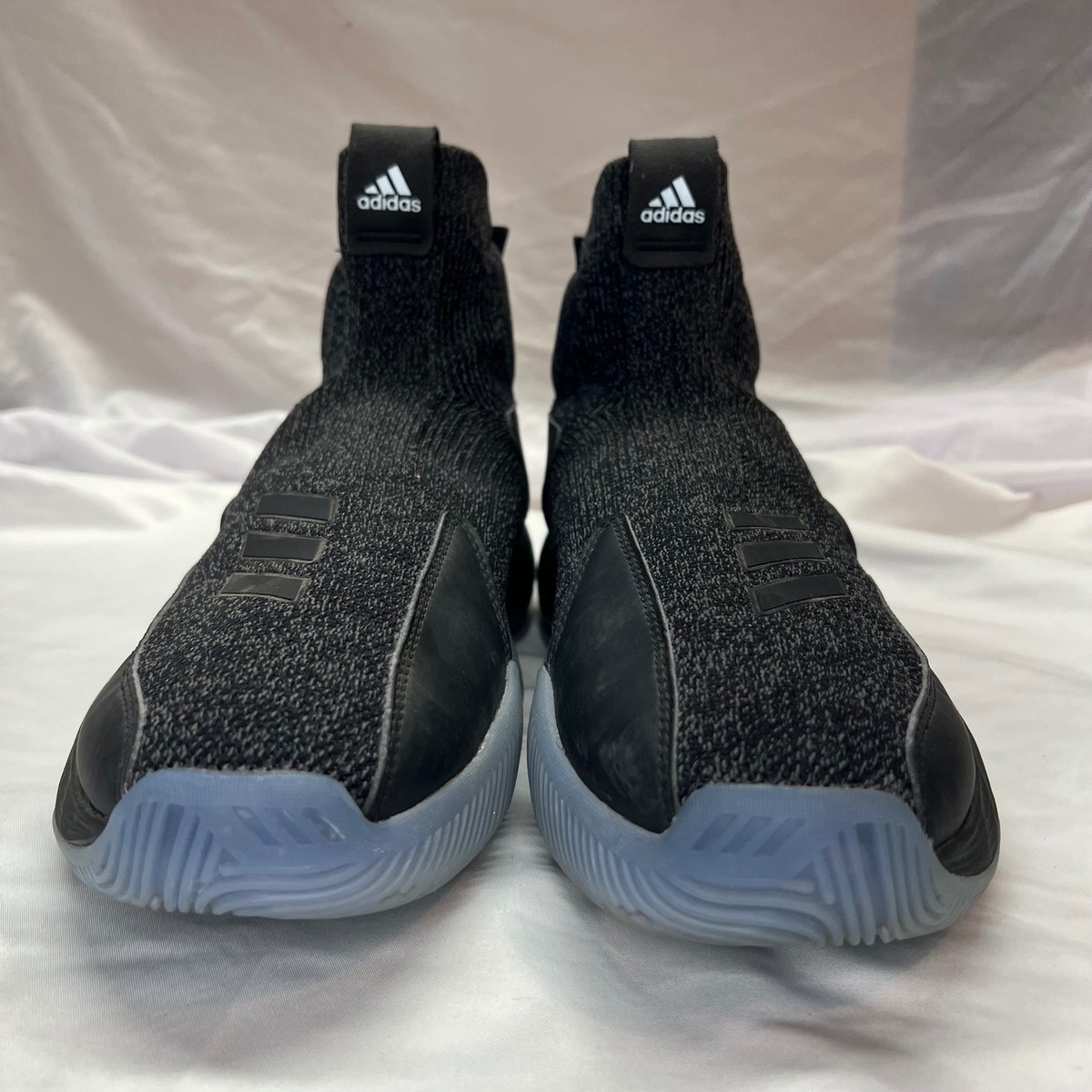 Adidas N3XT L3V3L 2020 Laceless Basketball Shoes Mens 9.5 Black Carbon FW8579 Adidas N3XT L3V3L 2020 Laceless Basketball Shoes Mens 9.5  main image 3