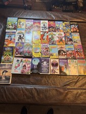 RETRO 90s VHS Tapes Lot Of 36 Family Favorites Kids Movies Nostalgia