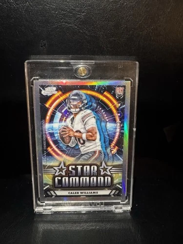 2024 Topps Cosmic Chrome #SC-5 Caleb Williams Star Command Refractor (RC)