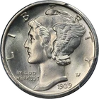 1939-D Mercury Dime PCGS MS64 Superb Eye Appeal Strong Strike