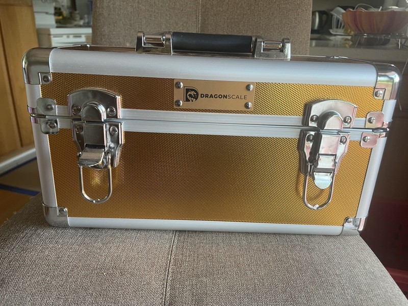 DragonScale Wyvern Slab Storage Vault Carrying Case for 15 Graded Slabs!