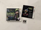 Nintendo 3DS Luigi's Mansion Dark Moon Game Complete CIB Manual 2013