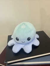 TeeTurtle - The Original Reversible Octopus Plushie-Day  Night - Happy  Angry