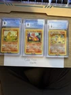CGC 9 MINT Charizard 1999 Base Set 4/102 Holo Pokemon Card Charmander Charmeleon