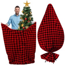 7.5 ft Christmas Tree Storage Bag Xmas Jumbo Tree Plastic Removal and Disposa...