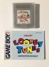 Looney Tunes Game Boy 1992 Nintendo Gameboy, Tested with Instruction Booklet GBC