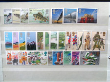 GREAT BRITAIN 1983 COMMEMORATIVE STAMP YEAR SET MNH MINT 7 x SETS 29 x STAMPS