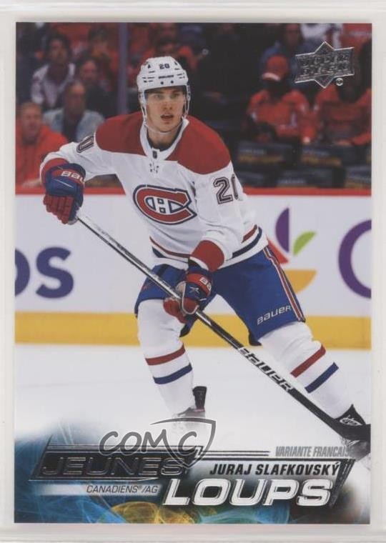 2022 Upper Deck Series 2 Young Guns French Juraj Slafkovsky #451 Rookie RC 0cg