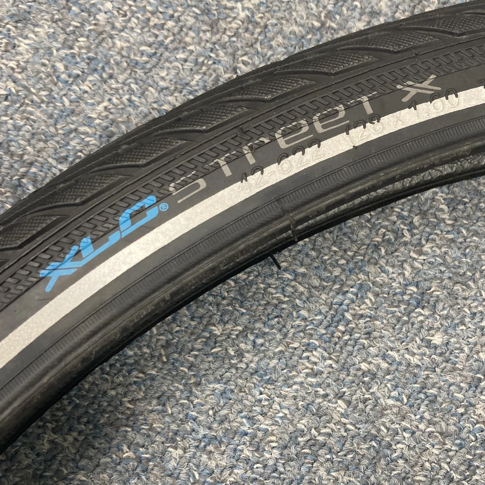XLC Street X VT-C04 700c Clincher Bike Tyre Black/Reflex 700x40c - Image 2 of 4