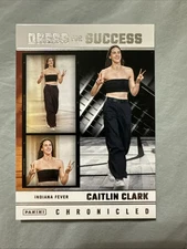 2025 Panini Caitlin Clark Chronicled WNBA Card #68 Dress For Success