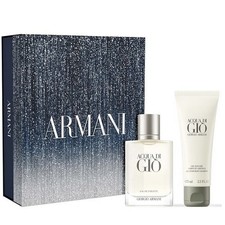 ARMANI ACQUA DI GIO 50ML EDT SPRAY + 75ML SHAMPOO CORPO SET REGALO 2025
