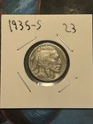 1935 S Buffalo Nickel # 23