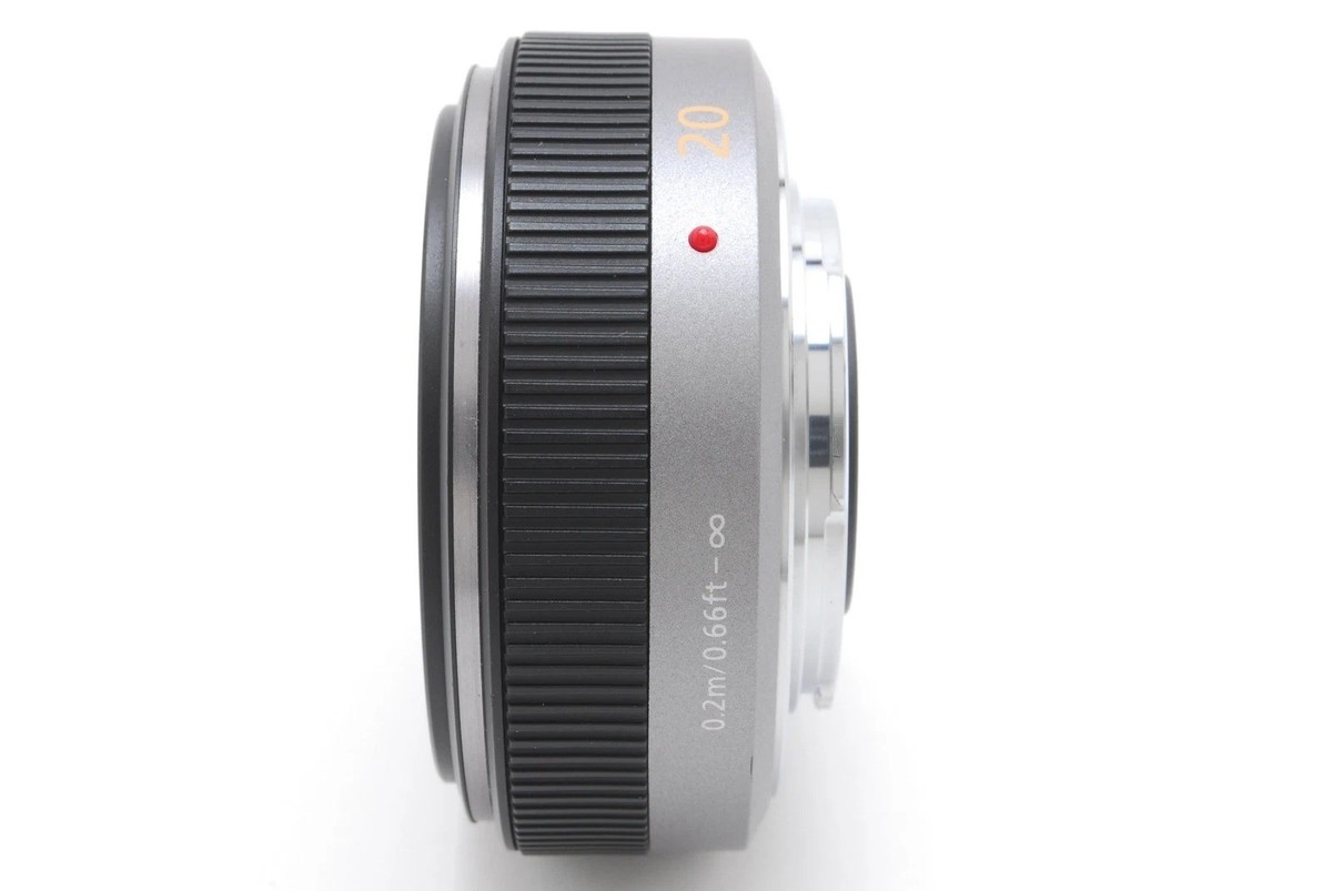 Works Perfectly[MINT] Panasonic Lumix G 20mm F1.7 Pancake Lens