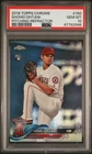 2018 Topps Chrome Refractor Shohei Ohtani PSA 10 GEM MINT Pitching Rookie RC 150
