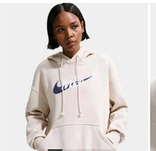 Nike Womans Oversized Hoodie Orewood Blue New NIB S Small