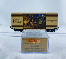 Micro Trains Line "Santa's Workshop" 2017 THOMAS KINKADE Studios N Scale