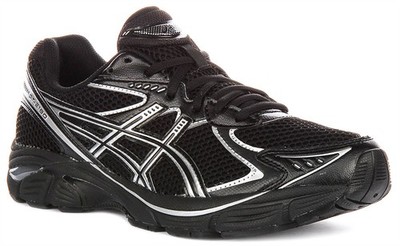 Asics GT-2160 Gel Tech Wave Runner Mesh Trainer Black Silver US 4 - 13