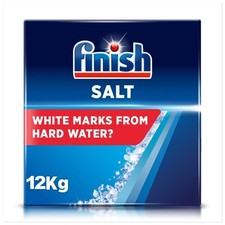 6 x Finish Dishwaser Salt Box 2kg Soften Water to Prevent Limescale & Watermarks 2.37 per kilo