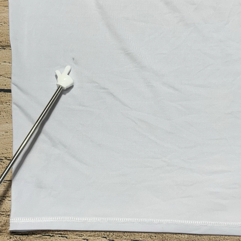 Camisa masculina Quiksilver Rash Guard 3XL branca preta havaiana sol surf praia natação - Imagem 3 de 4