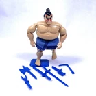 E Honda GI Joe Street Fighter Action Figure 1993 Hasbro Near Complete