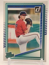 2025 Panini Donruss - Clearly Rated Prospects Cam Caminiti #195 (RC)