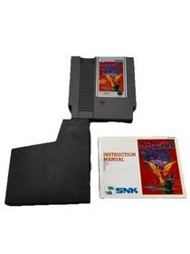 ATHENA SNK CIRCLE Seal NES Nintendo CIB Complete Box Manual  5 SCREW Hangtab