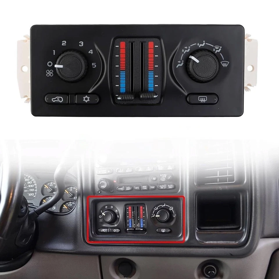 Módulo de controle climático aquecedor CA 599210XD 599-210XD para Chevrolet Silverado 2500 - Imagem 3 de 4