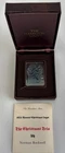 1974 Norman Rockwell  1 oz .999 Silver Art Bar Hamilton Mint Box and COA TONED