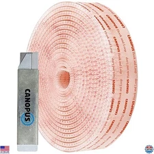 CANOPUS Heavy Duty Adhesive Hook and Loop Tape (1" x 10 ft) - SJ3560 Fastener