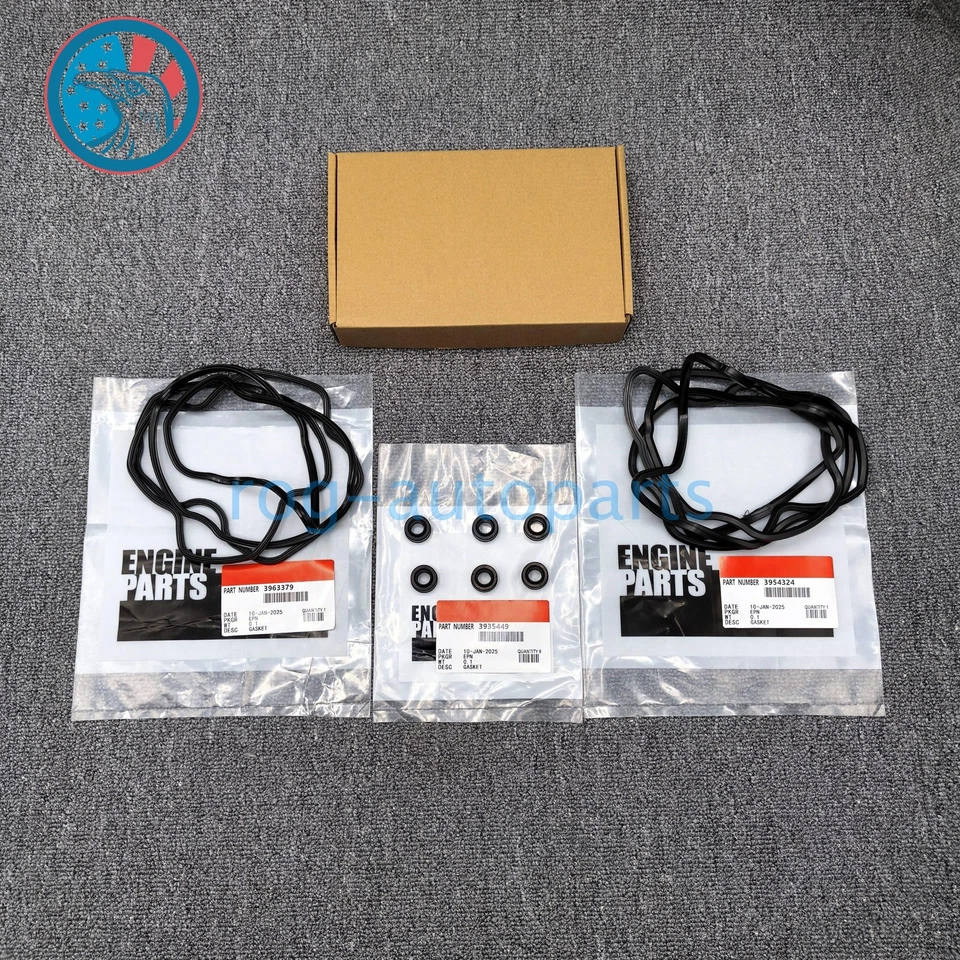 Engine Valve Cover Gasket Kit For 2003-2005 Dodge Ram 5.9L Cummins 2500 3500 Foto 2 de 4