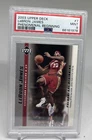 2003-04 Upper Deck Lebron James Phenomenal Beginning #7 rookie card PSA 9 Mint