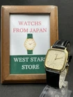 [Very good] Vintage SEIKO Dolce 9531-5000 Gold Quartz Men's Watch JAPAN